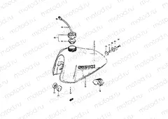 43 - FUEL TANK (MODEL D)