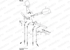 43 - HANDLEBAR (GSX-R1000K1)
