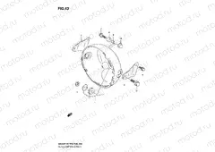 43 - HEADLAMP HOUSING (WITHOUT COWLING)