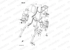 43 - PILLION RIDER HANDLE