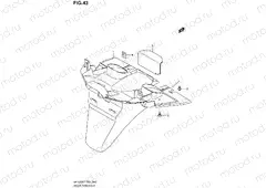 43 - REAR FENDER