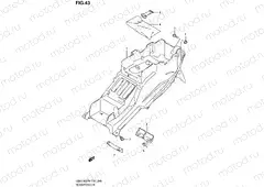 43 - REAR FENDER
