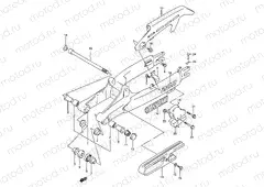 43 - REAR SWINGING ARM