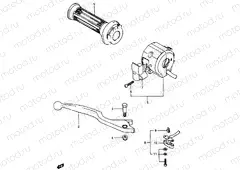 43 - RIGHT HANDLE SWITCH (MODEL G)