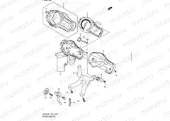 43 - SPEEDOMETER (GSF650UL1 E21)