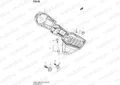 43 - SPEEDOMETER (GSX-R1000L4 E28)