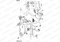 43 - WIRING HARNESS (SFV650L4 E21)