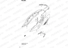 43A - FRAME COVER (MODEL K8)