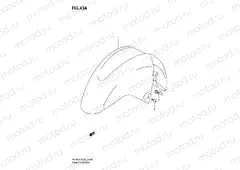 43A - FRONT FENDER (AN400SK5/SK6)