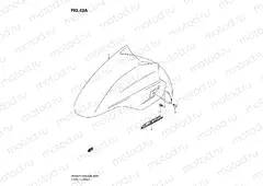 43A - FRONT FENDER (MODEL K9)