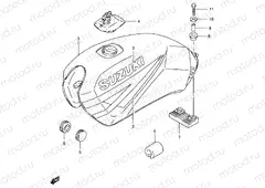 43A - FUEL TANK (MODEL R P37)