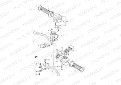 43A - HANDLE SWITCH (MODEL K/L/M/N/P)