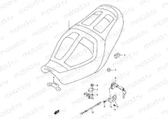 43A - SEAT (MODEL Y/K1)