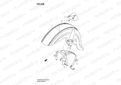 43E - FRONT FENDER (MODEL K9)