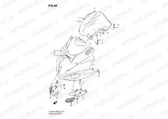 44 - COWLING BODY (MODEL K8/K9)