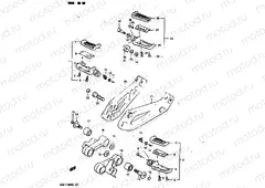 44 - FOOTREST (MODEL D)