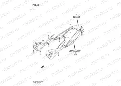 44 - FRAME COVER (WITHOUT COWLING)