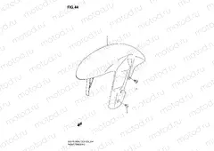 44 - FRONT FENDER