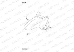 44 - FRONT FENDER