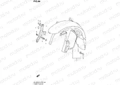 44 - FRONT FENDER