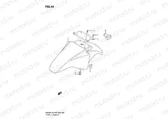 44 - FRONT FENDER (MODEL K7/K8/K9)