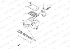 44 - FRONT MASTER CYLINDER (LS650PG/PJ/PK/PL,MODEL M/N/P)