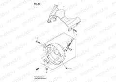 44 - HEADLAMP HOUSING (GSF650/U)