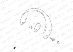 44 - PILLION RIDER HANDLE SET (OPTIONAL)