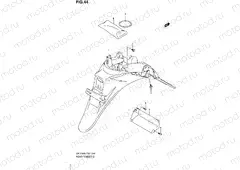 44 - REAR FENDER