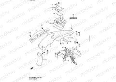 44 - REAR FENDER