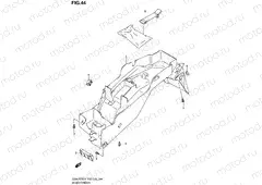 44 - REAR FENDER