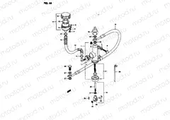 44 - REAR MASTER CYLINDER (MODEL T)