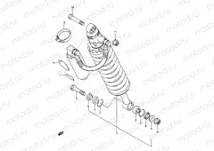 44 - REAR SHOCK ABSORBER