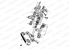 44 - STEERING STEM