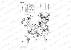 44 - WIRING HARNESS (SV650SAK8/SAK9/SUAK8/SUAK9/SAL0/ASUL0)