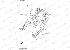 445A - FRAME COVER (GSX-R1000AL8 E21) (FOR YKV,YWW)