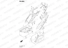 445A - FRAME COVER (GSX-S1000A,GSX-S1000AUF)