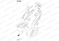 445A - FRAME COVER (GSX-S1000FA,GSX-S1000FAUF)