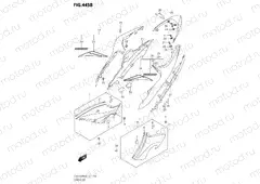 445B - FRAME COVER (GSX-S1000FZA,GSX-S1000FZAUF)