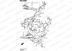 445C - FRAME COVER (GSX-S125MLXL8 P21)