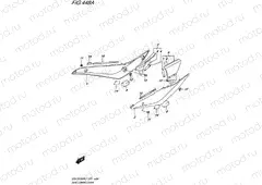 448A - SIDE LOWER COVER (GSX-R1000RL7 E21)