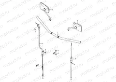 44A - HANDLEBAR (VS1400GLFS)