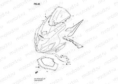 45 - COWLING BODY (GSX-R600K4/K5)