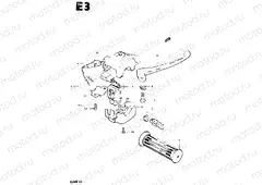 45 - FRONT BRAKE LEVER - SWITCH (CS50DZ)