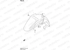 45 - FRONT FENDER