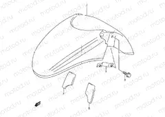 45 - FRONT FENDER