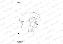 45 - FRONT FENDER