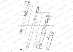 45 - FRONT FORK DAMPER