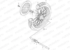 45 - FRONT WHEEL