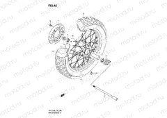 45 - FRONT WHEEL